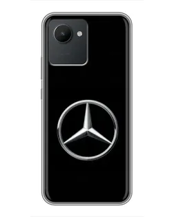 Чехол для Realme C30 с картинкой «Mercedes классический лого»