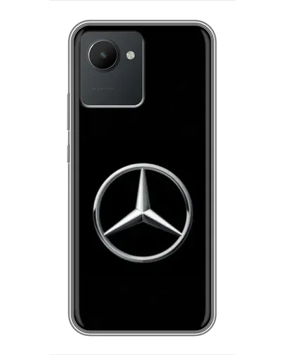 Чехол для Realme C30 с картинкой «Mercedes классический лого»