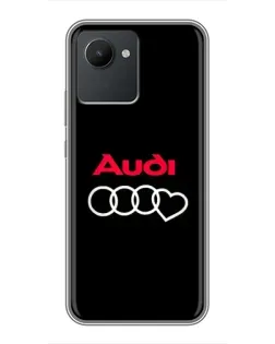 Чохол для Realme C30 з картинкою «Логотип Audi Heart» Чохол для Realme C30 з картинкою «Логотип Audi Heart»