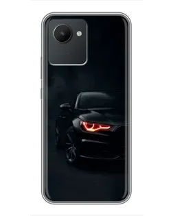 Чехол для Realme C30 с картинкой «Audi — хищный взгляд»