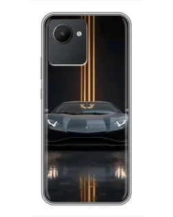 Чохол для Realme C30 з картинкою «Lamborghini золоті лінії» Чохол для Realme C30 з картинкою «Lamborghini золоті лінії»