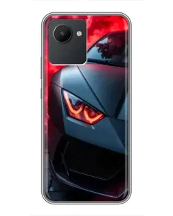 Чохол для Realme C30 з картинкою «Lamborghini червоне сяйво» Чохол для Realme C30 з картинкою «Lamborghini червоне сяйво»