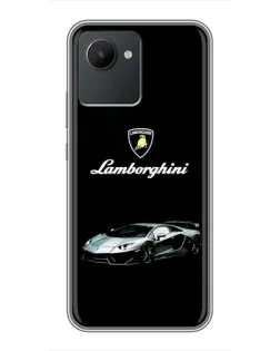 Чохол для Realme C30 з картинкою «Логотип Lamborghini класика»