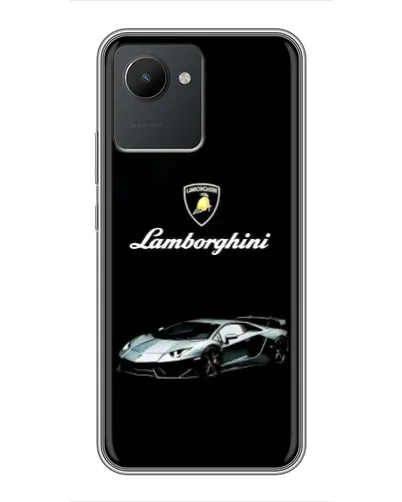 Чохол для Realme C30 з картинкою «Логотип Lamborghini класика»