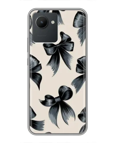 Чехол для Realme C30 с картинкой «Банты Coquette»