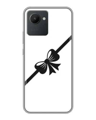 Чехол для Realme C30 с картинкой «Диагональный бант»