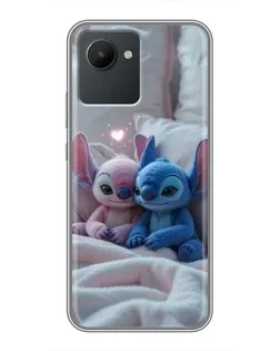 Чехол для Realme C30 с картинкой «Плюшевые Стич Ангел» Чехол для Realme C30 с картинкой «Плюшевые Стич Ангел»