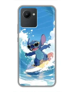 Чехол для Realme C30 с картинкой «Стич на волне» Чехол для Realme C30 с картинкой «Стич на волне»