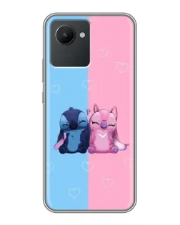 Чехол для Realme C30 с картинкой «Stitch и Angel Love» Чехол для Realme C30 с картинкой «Stitch и Angel Love»