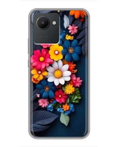 Чохол для Realme C30 з картинкою «Квіткова феєрія»