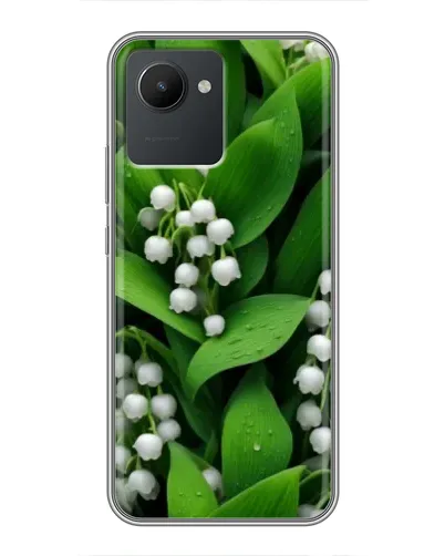 Чохол для Realme C30 з картинкою «Конвалії в зелені»