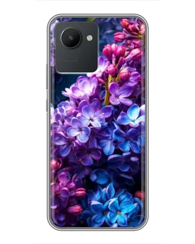 Чохол для Realme C30 з картинкою «Бузковий цвіт»