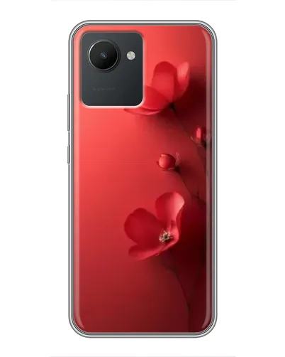 Чохол для Realme C30 з картинкою «Макові суцвіття»