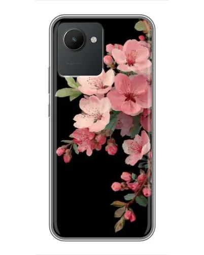 Чохол для Realme C30 з картинкою «Рожева гілка сакури»