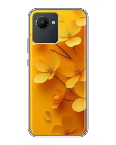 Чохол для Realme C30 з картинкою «Золоті пелюстки»