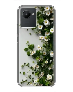 Чохол для Realme C30 з картинкою «Гілка дрібних білих квітів» Чохол для Realme C30 з картинкою «Гілка дрібних білих квітів»