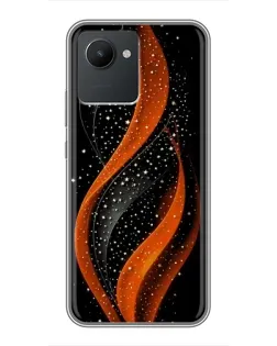 Чохол для Realme C30 з картинкою «Вогняна зоряна хвиля»