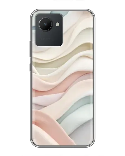 Чехол для Realme C30 с картинкой «Пастельные нежные волны» Чехол для Realme C30 с картинкой «Пастельные нежные волны»