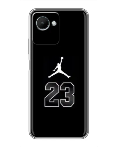 Чехол для Realme C30s с картинкой «Jordan Flight 23»