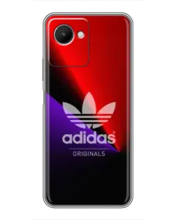Чехол для Realme C30s с картинкой «Adidas Red Neon» Чехол для Realme C30s с картинкой «Adidas Red Neon»