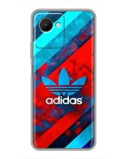 Чехол для Realme C30s с картинкой «Абстракция Adidas»