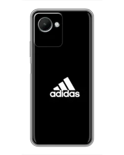 Чехол для Realme C30s с картинкой «Adidas Red Style»