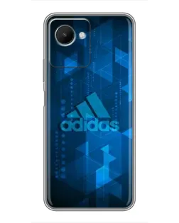Чехол для Realme C30s с картинкой «Adidas Sport Art»