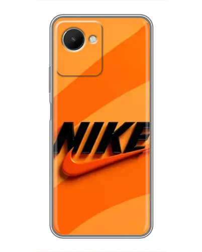 Чехол для Realme C30s с картинкой «Оранжевый драйв Nike» Чехол для Realme C30s с картинкой «Оранжевый драйв Nike»