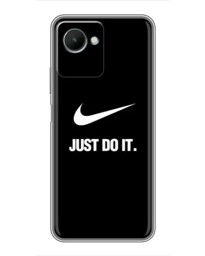 Чехол для Realme C30s с картинкой «Классический принт Nike» Чехол для Realme C30s с картинкой «Классический принт Nike»