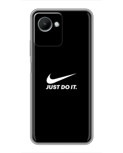 Чехол для Realme C30s с картинкой «Минимализм от Nike» Чехол для Realme C30s с картинкой «Минимализм от Nike»