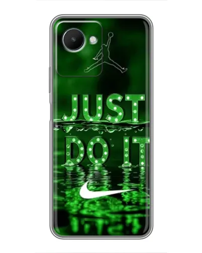 Чехол для Realme C30s с картинкой «Зеленый неоновый Nike» Чехол для Realme C30s с картинкой «Зеленый неоновый Nike»