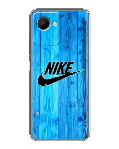 Чехол для Realme C30s с картинкой «Голубое дерево Nike» Чехол для Realme C30s с картинкой «Голубое дерево Nike»