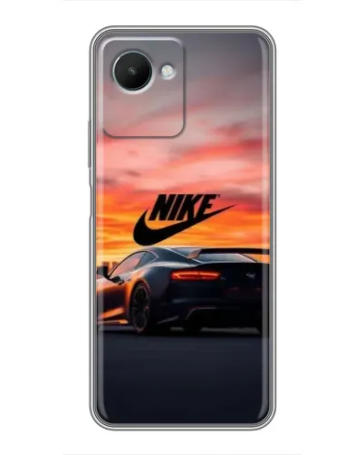 Чехол для Realme C30s с картинкой «Nike и суперкар» Чехол для Realme C30s с картинкой «Nike и суперкар»