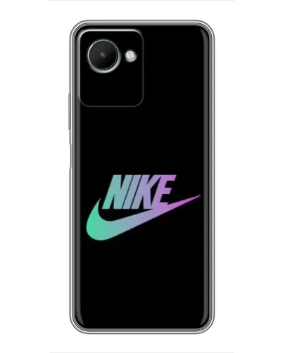 Чехол для Realme C30s с картинкой «Nike — городская ночь» Чехол для Realme C30s с картинкой «Nike — городская ночь»