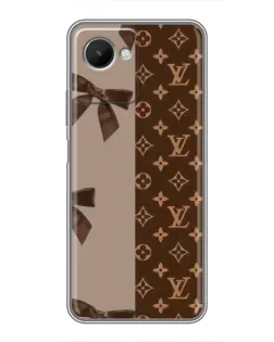 Чехол для Realme C30s с картинкой «Louis Vuitton — банты»