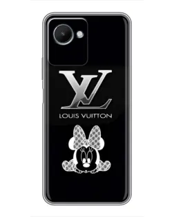 Чехол для Realme C30s с картинкой «LV и Минни Маус»
