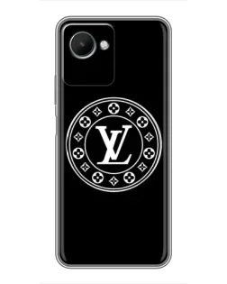 Чехол для Realme C30s с картинкой «LV — печать стиля»