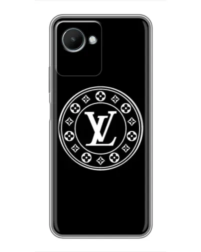 Чехол для Realme C30s с картинкой «LV — печать стиля»