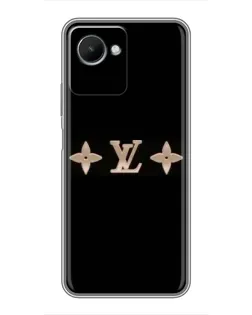 Чехол для Realme C30s с картинкой «Louis Vuitton — минимализм»