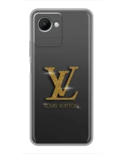 Чехол для Realme C30s с картинкой «Градиент Louis Vuitton»