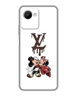 Чехол для Realme C30s с картинкой «LV и Микки Маус»
