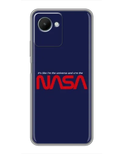 Чехол для Realme C30s с картинкой «NASA — глубокий космос»