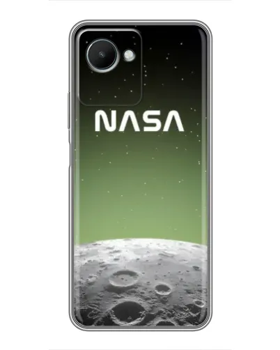 Чехол для Realme C30s с картинкой «NASA — лунный градиент»