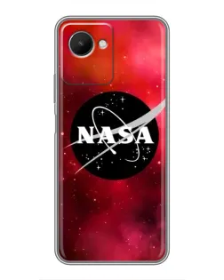 Чехол для Realme C30s с картинкой «NASA — красная туманность» Чехол для Realme C30s с картинкой «NASA — красная туманность»