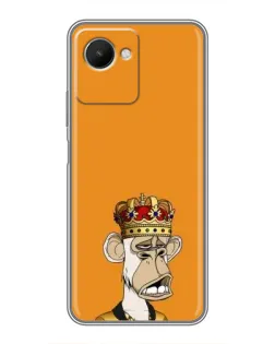 Чехол для Realme C30s с картинкой «Золотая обезьяна Bored Ape» Чехол для Realme C30s с картинкой «Золотая обезьяна Bored Ape»