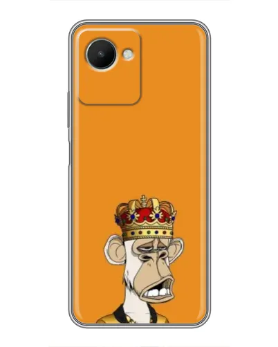 Чехол для Realme C30s с картинкой «Золотая обезьяна Bored Ape» Чехол для Realme C30s с картинкой «Золотая обезьяна Bored Ape»