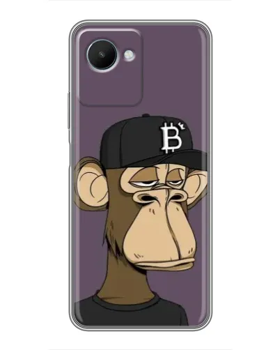 Чехол для Realme C30s с картинкой «Bored Ape в кепке» Чехол для Realme C30s с картинкой «Bored Ape в кепке»