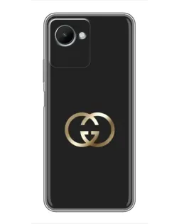 Чехол для Realme C30s с картинкой «Минимализм Gucci»