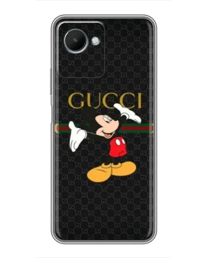 Чехол для Realme C30s с картинкой «Микки Маус Gucci»