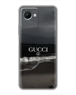 Чехол для Realme C30s с картинкой «Gucci — морской прибой»
